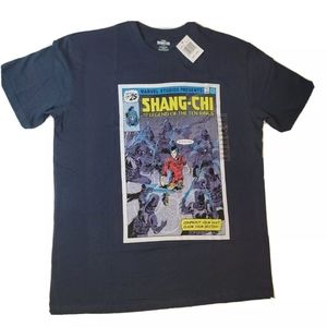 Shang-Chi and the Legend of the Ten Rings Marvel Comic MCU Shirt Men's Large NWT